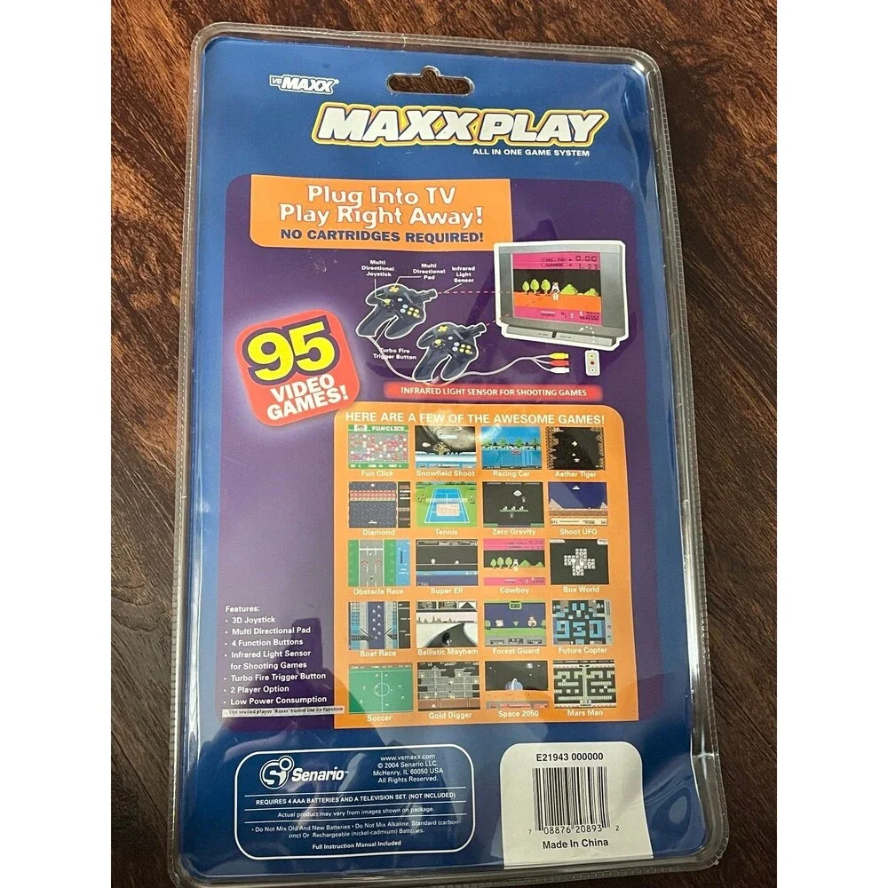 MAXXPLAY ALL IN‎ ONE GAME SYSTEM